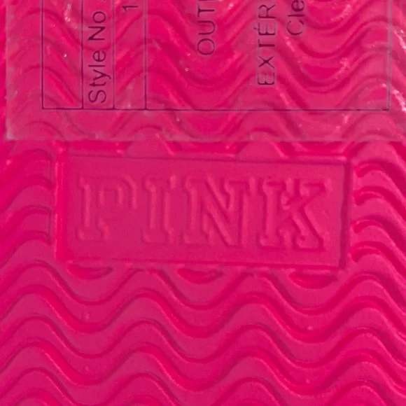 Victoria’s Secret PINK Slides Sandals NWT Excellent Condition - Picture 5 of 5